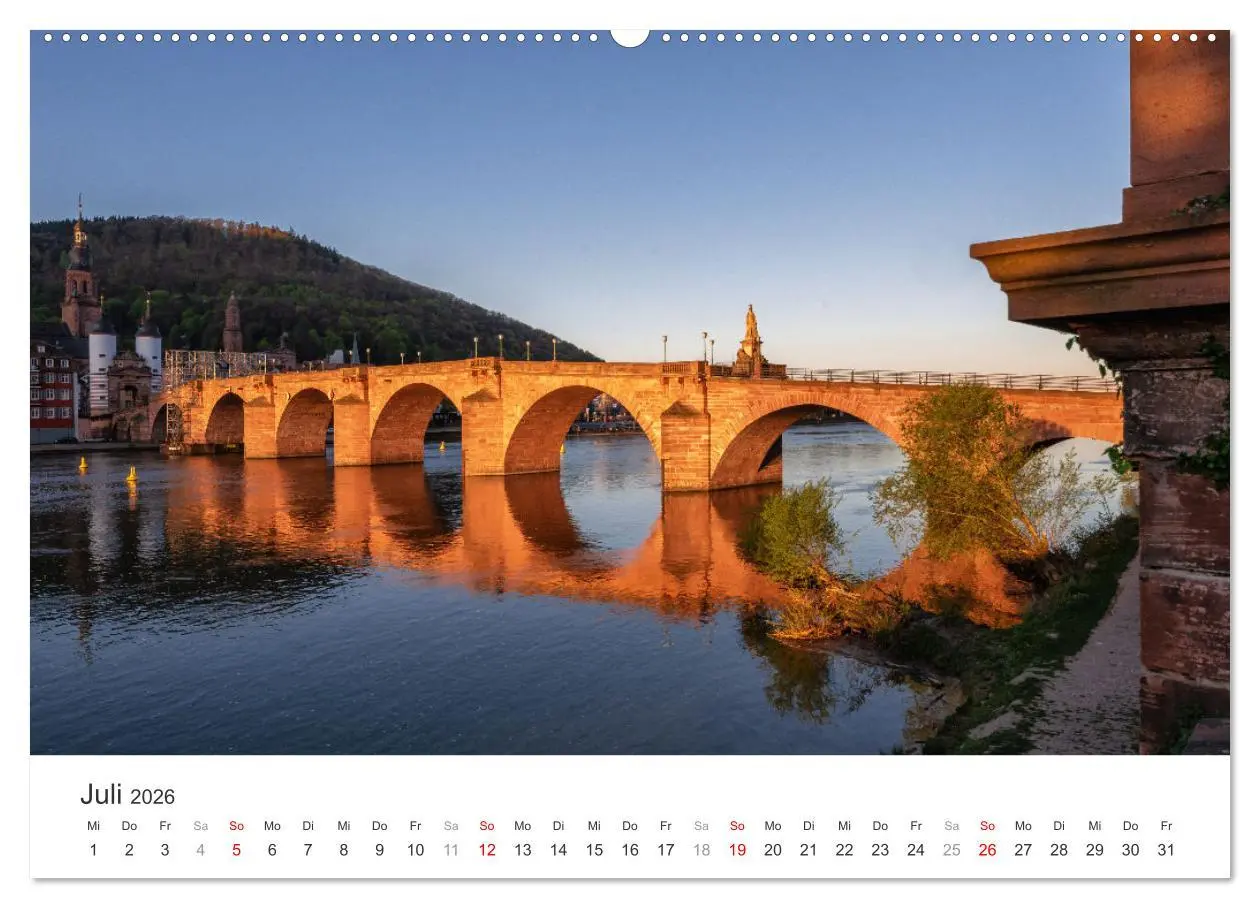 Bild: 9783457269701 | Heidelberg im Fokus (Wandkalender 2026 DIN A2 quer), CALVENDO...