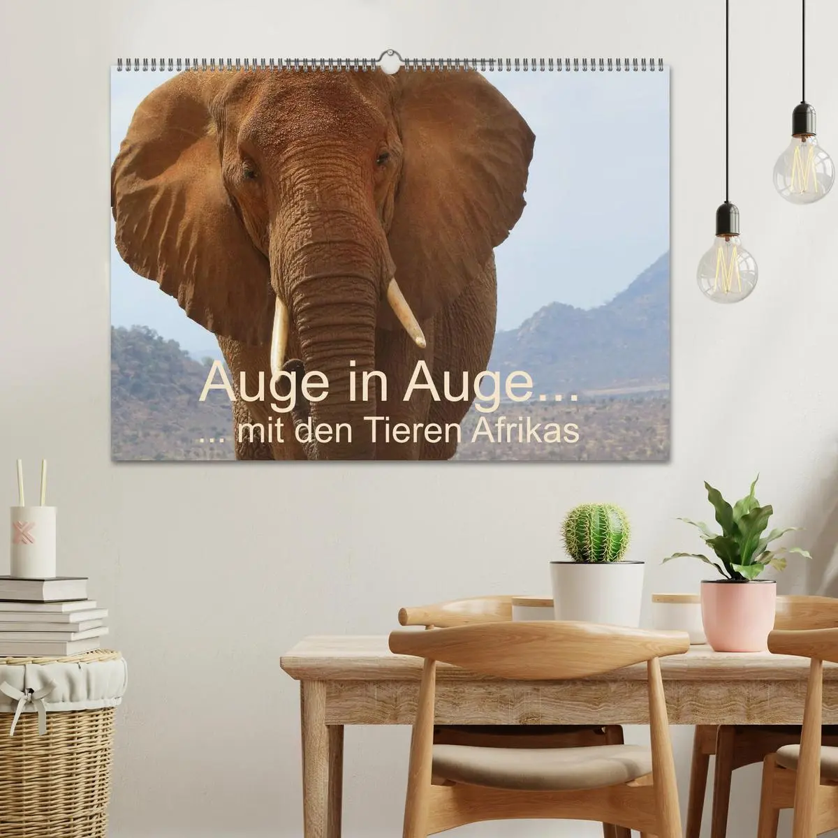Bild: 9783516119701 | Auge in Auge mit den Tieren Afrikas (Wandkalender 2026 DIN A2...