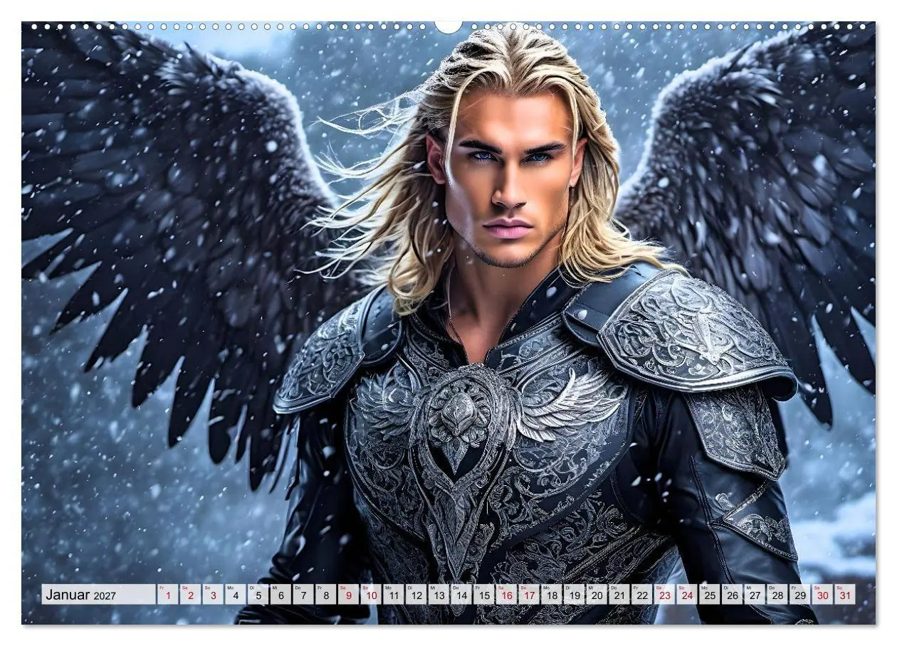 Bild: 9783569209701 | Engel - Kämpfer gegen das Böse (Wandkalender 2027 DIN A2 quer),...
