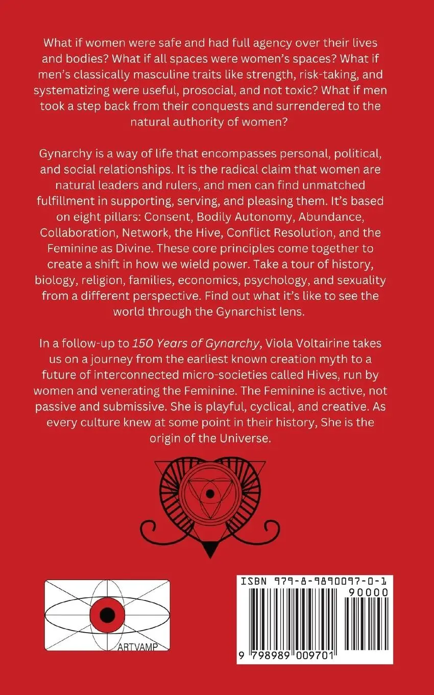 Rückseite: 9798989009701 | The Pillars of Gynarchy | Viola Voltairine | Taschenbuch | Englisch