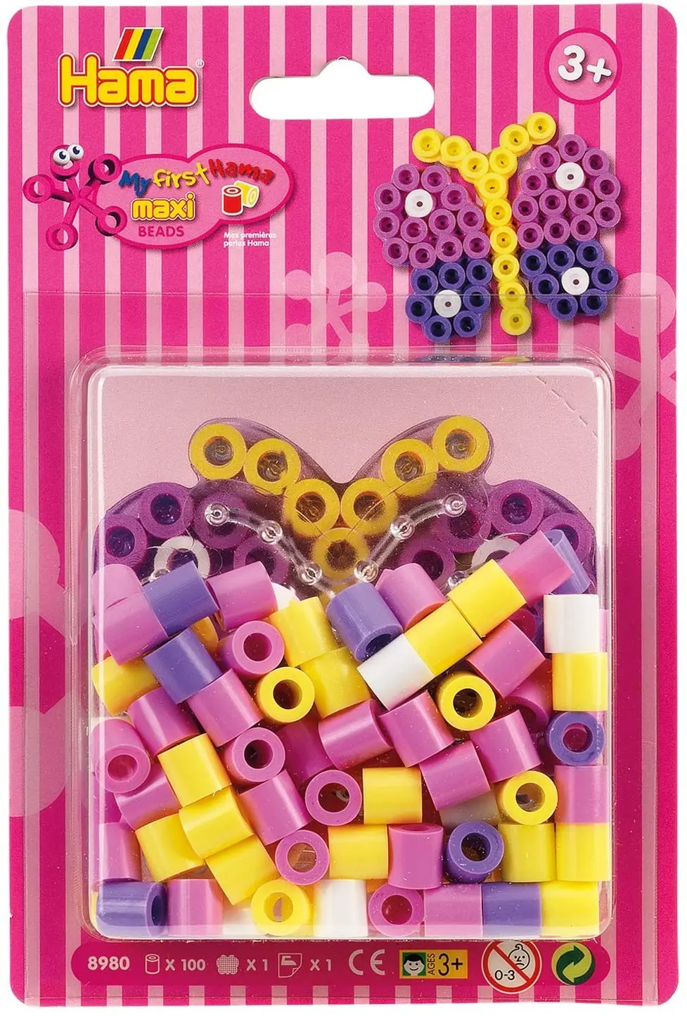 Cover: 28178089801 | Hama 8980 - Schmetterling, mit Stiftplatte, ca. 100...