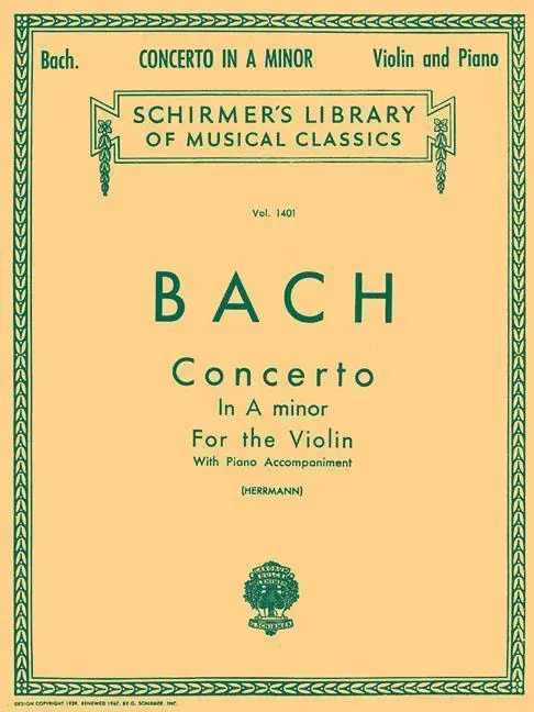 Cover: 73999589801 | Concerto in a Minor | E. Herrmann | Broschüre | Buch | Englisch | 1986