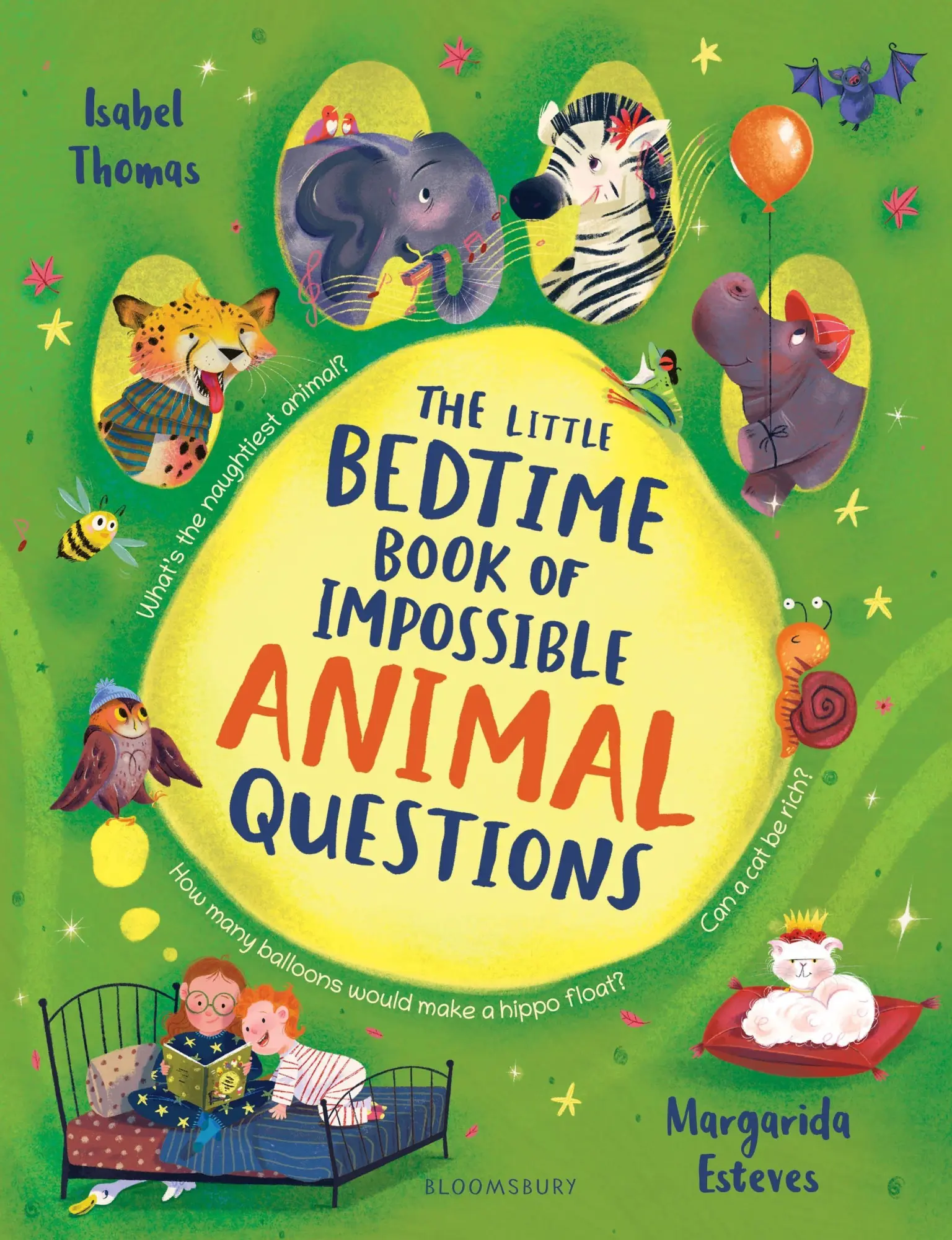 Cover: 9781526689801 | The Little Bedtime Book of Impossible ANIMAL Questions | Isabel Thomas