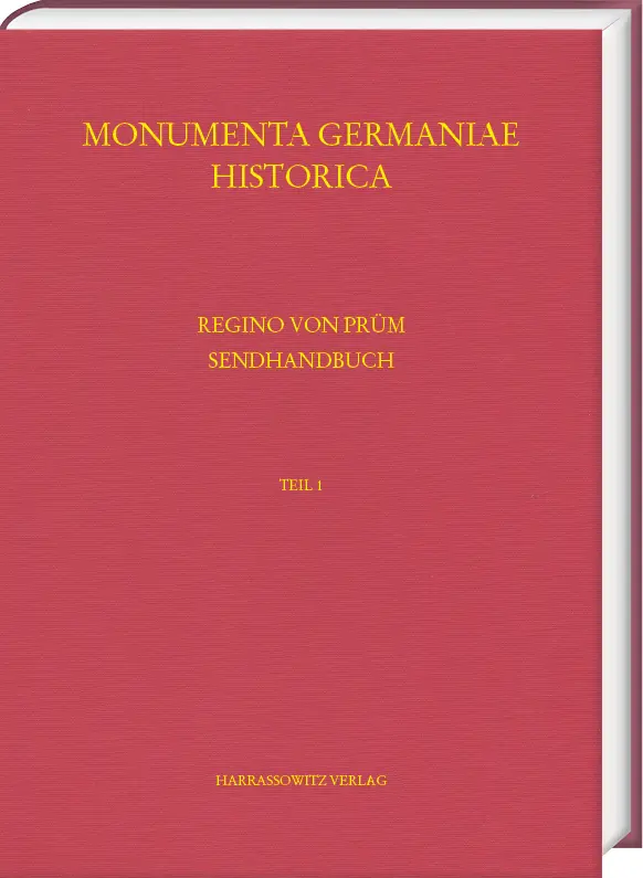 Cover: 9783447119801 | Regino von Prüm, Sendhandbuch (Libri duo de synodalibus causis), 2...