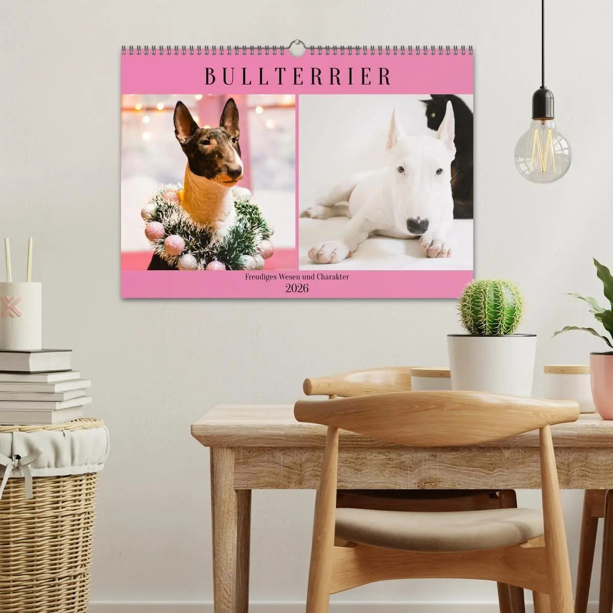 Bild: 9783457569801 | Bullterrier. Freudiges Wesen und Charakter (Wandkalender 2026 DIN...