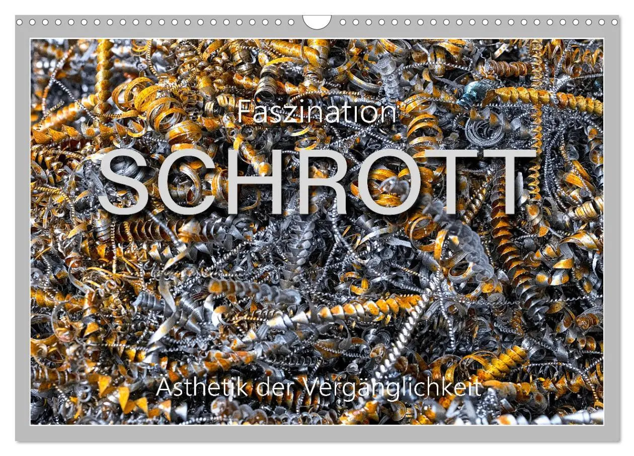 Cover: 9783457639801 | Faszination Schrott (Wandkalender 2026 DIN A3 quer), CALVENDO...