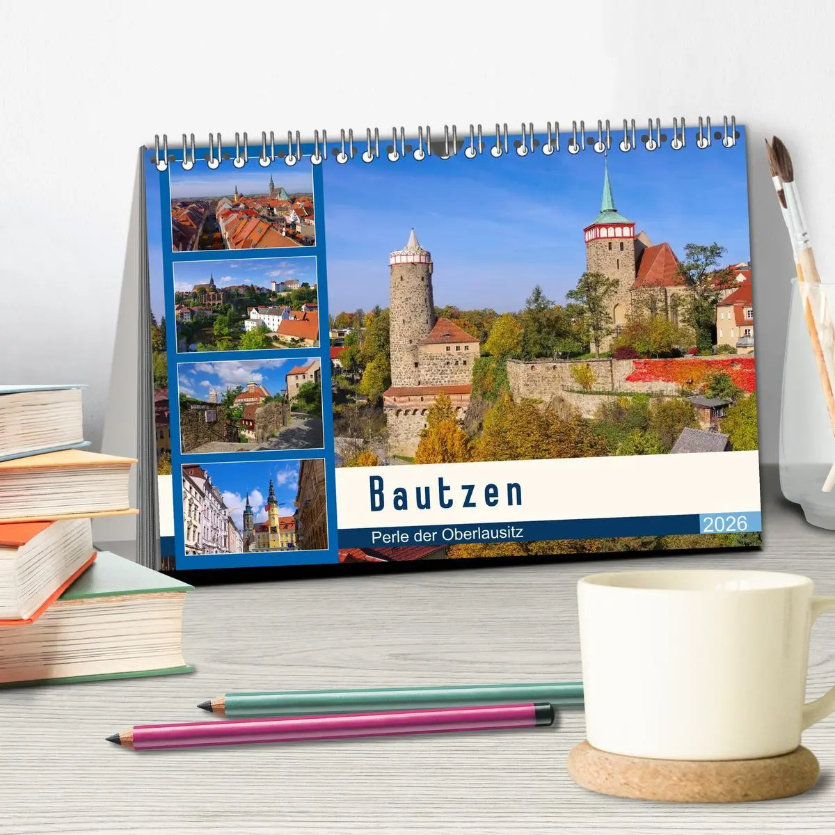 Bild: 9783457879801 | Bautzen - Perle der Oberlausitz (Tischkalender 2026 DIN A5 quer),...