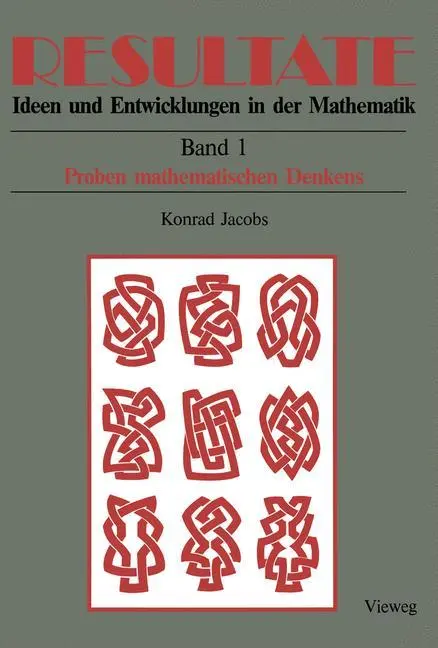 Cover: 9783528089801 | Proben mathematischen Denkens | Konrad Jacobs | Taschenbuch | xi