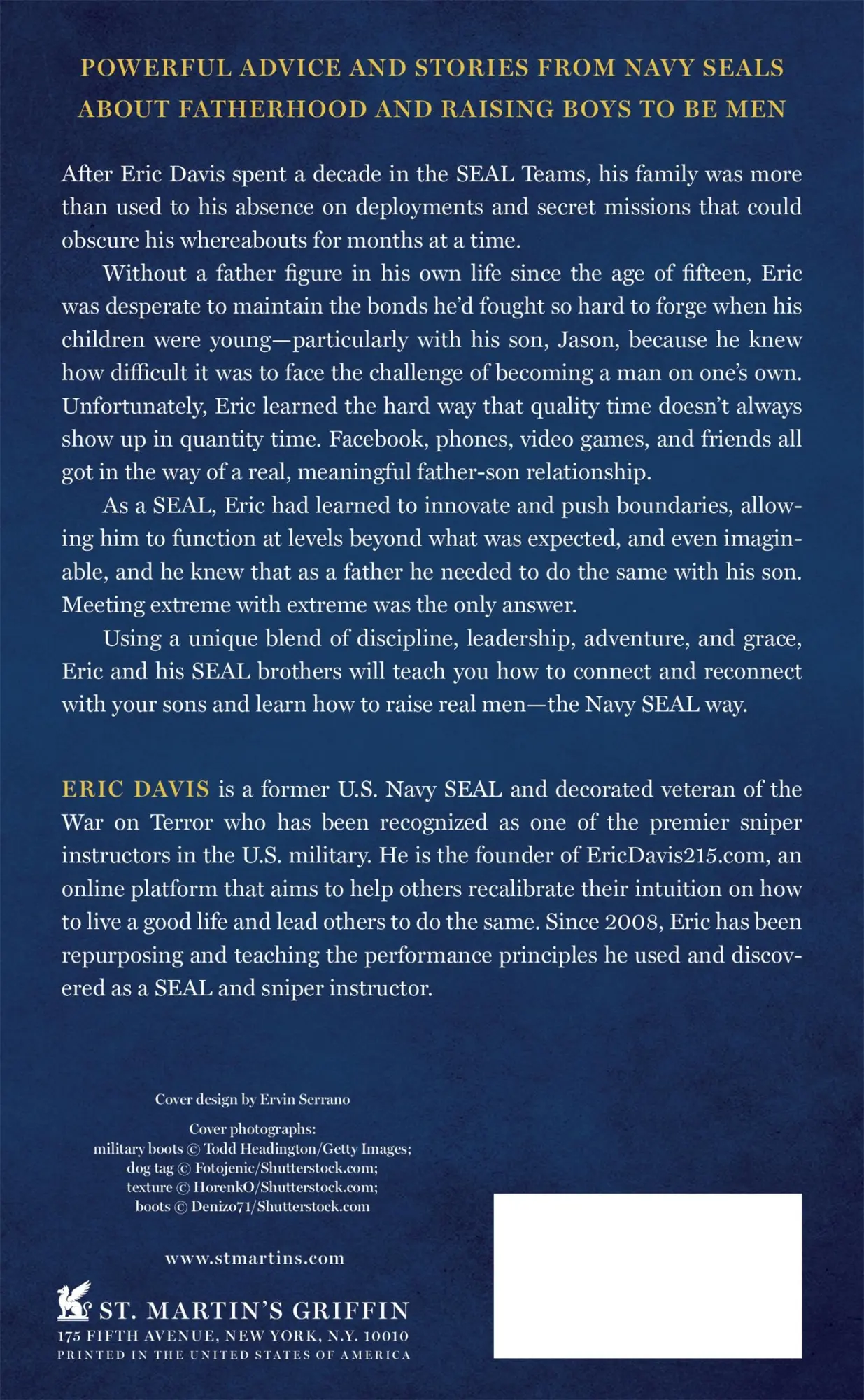 Rückseite: 9781250129901 | Raising Men | Eric Davis (u. a.) | Buch | Gebunden | Englisch | 2017