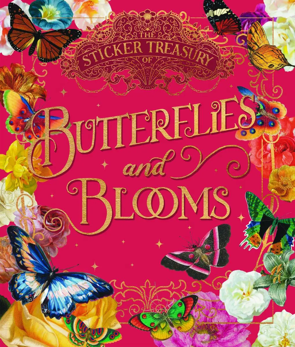 Cover: 9781923049901 | The Sticker Treasury of Blooms and Butterflies | Smith Street Books