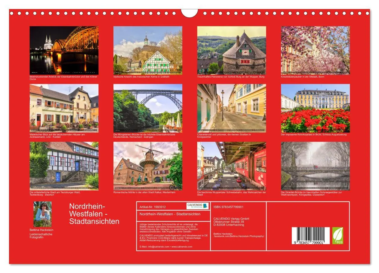 Bild: 9783457799901 | Nordrhein-Westfalen - Stadtansichten (Wandkalender 2026 DIN A3...