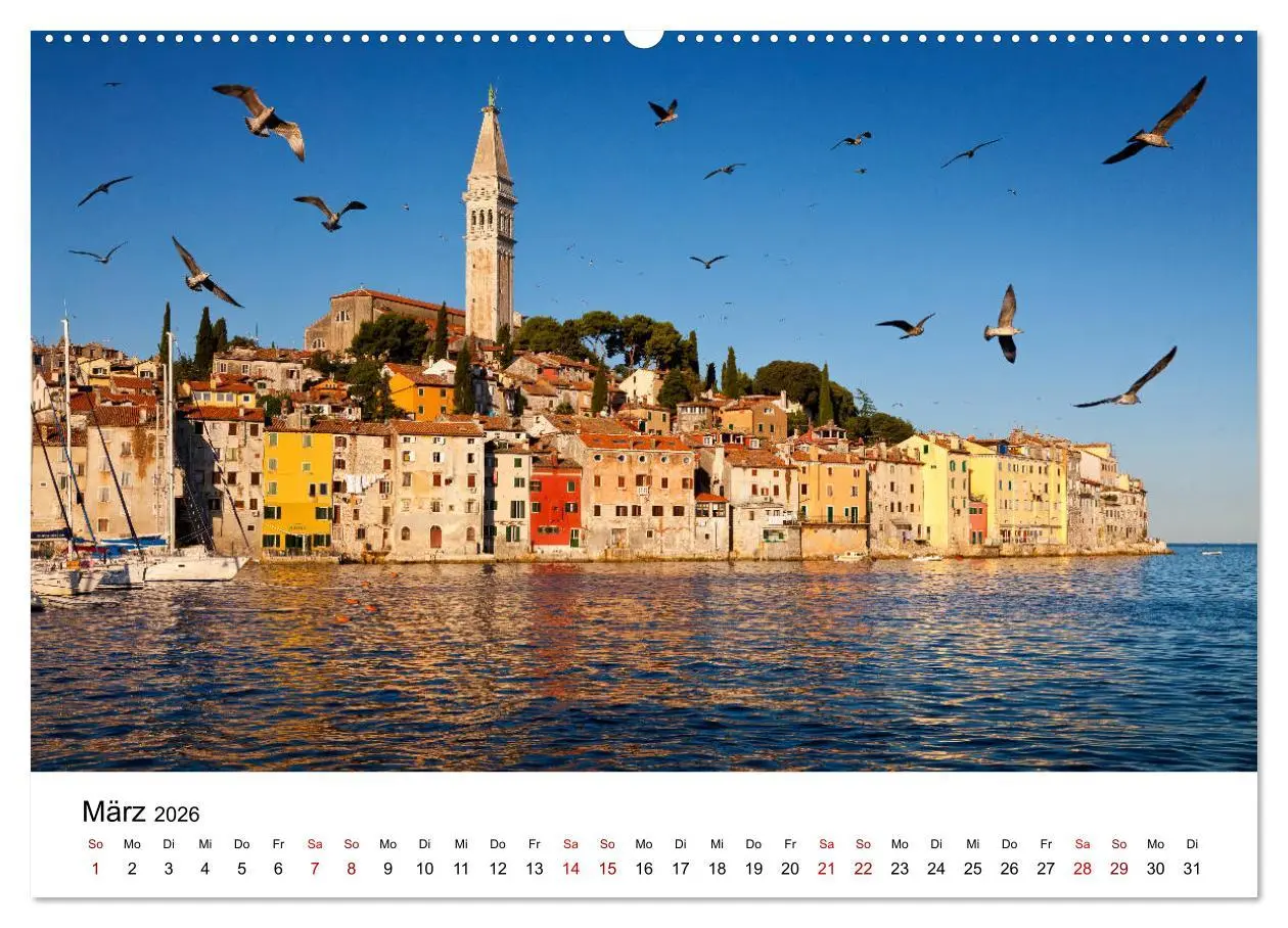 Bild: 9783457939901 | Länder der Adria (Wandkalender 2026 DIN A2 quer), CALVENDO...