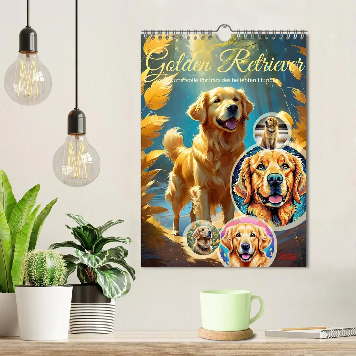 Bild: 9783516269901 | Golden Retriever. Kunstvolle Porträts des beliebten Hundes...