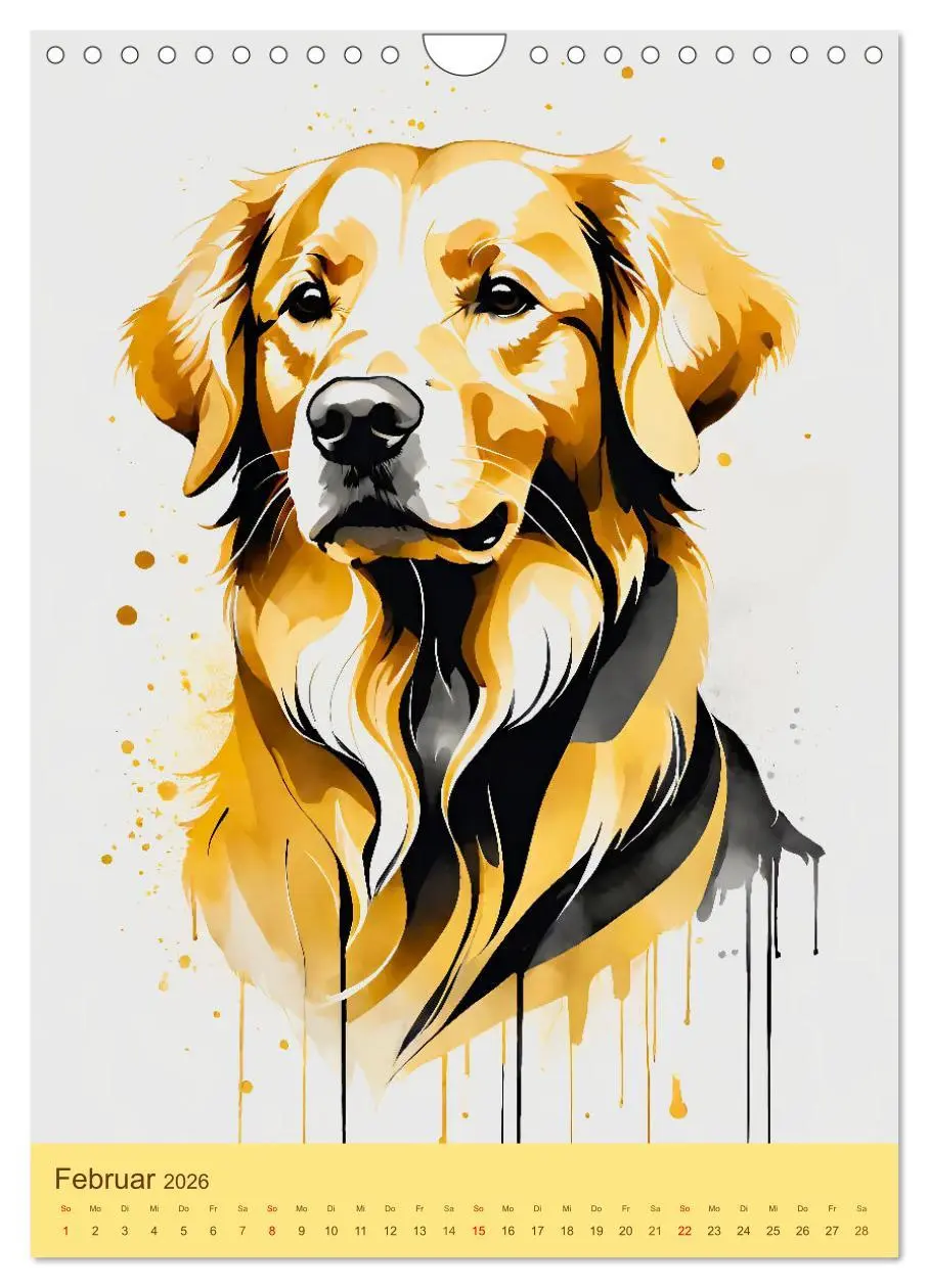 Bild: 9783516269901 | Golden Retriever. Kunstvolle Porträts des beliebten Hundes...