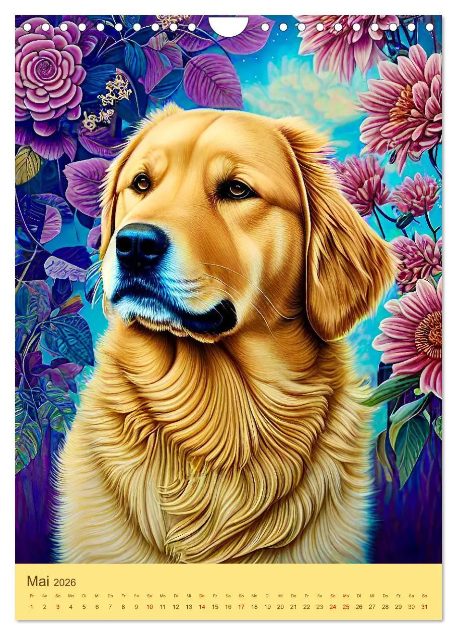 Bild: 9783516269901 | Golden Retriever. Kunstvolle Porträts des beliebten Hundes...