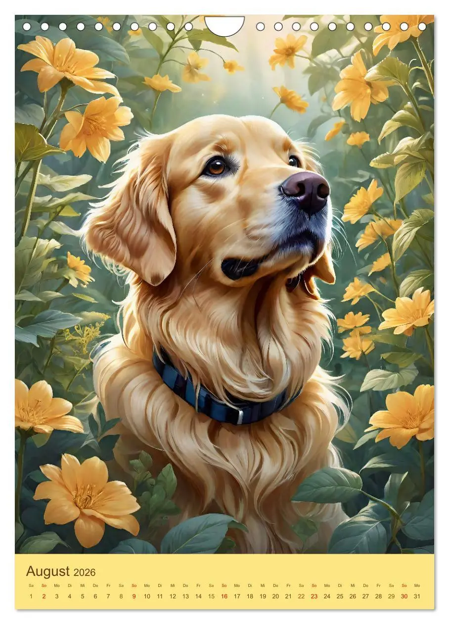 Bild: 9783516269901 | Golden Retriever. Kunstvolle Porträts des beliebten Hundes...