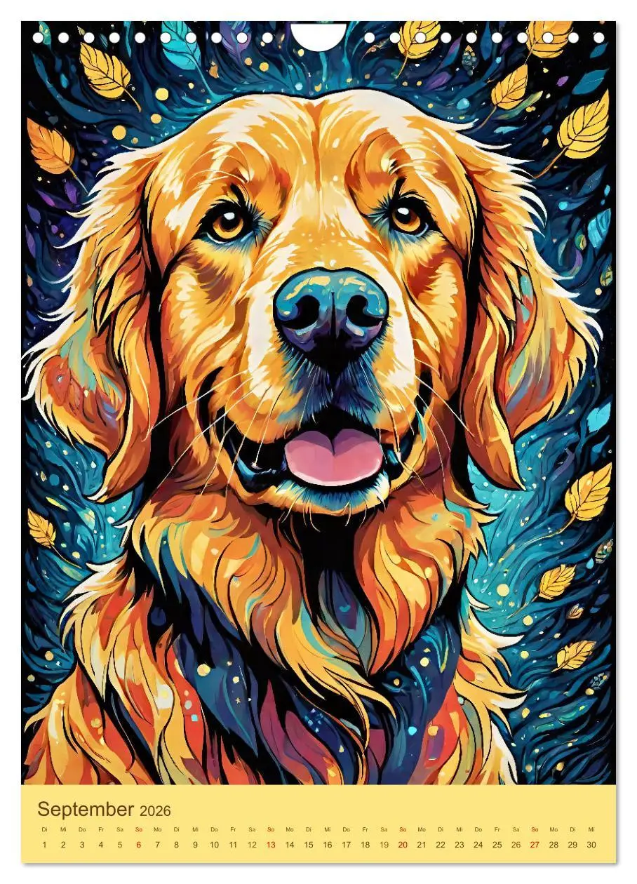 Bild: 9783516269901 | Golden Retriever. Kunstvolle Porträts des beliebten Hundes...