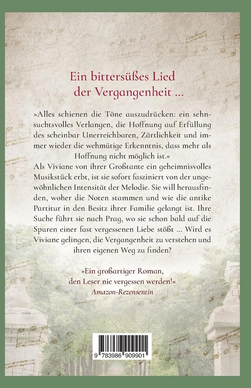 Rückseite: 9783986909901 | Die vergessene Sonate | Roman | Constanze Wilken | Taschenbuch | 2024