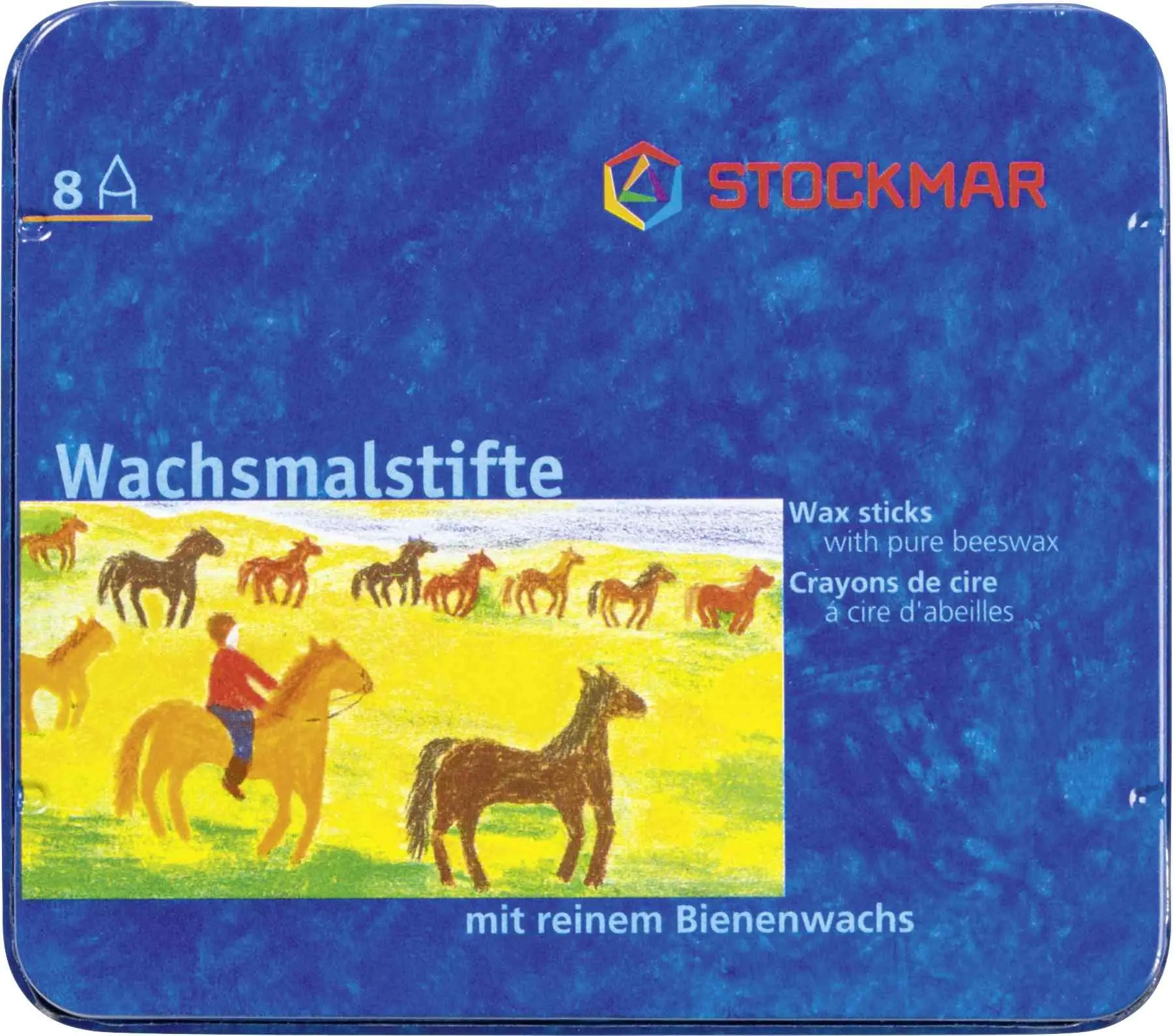Cover: 4019365310002 | Stockmar Wachsmalstifte 8er Set | 204884208 | 2025 | Stockmar