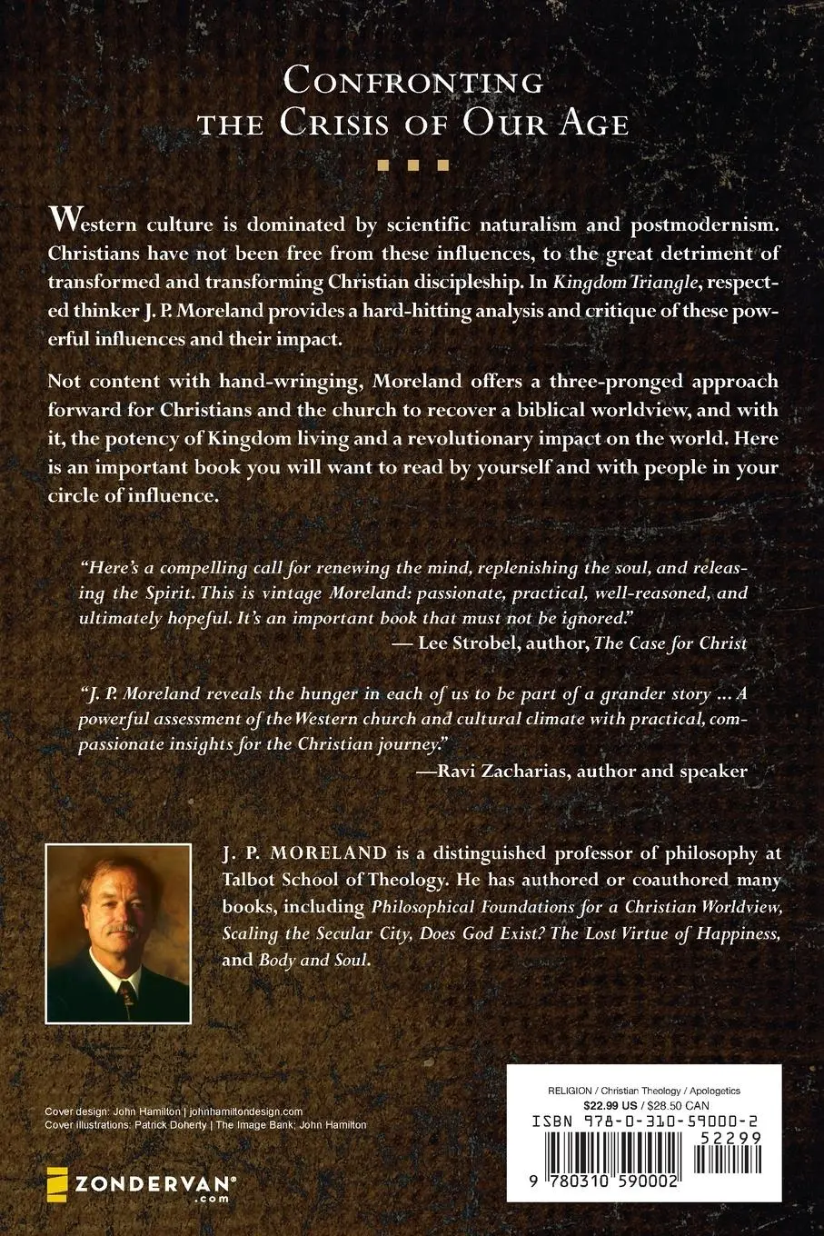 Rückseite: 9780310590002 | Kingdom Triangle | J P Moreland | Taschenbuch | Englisch | 2017