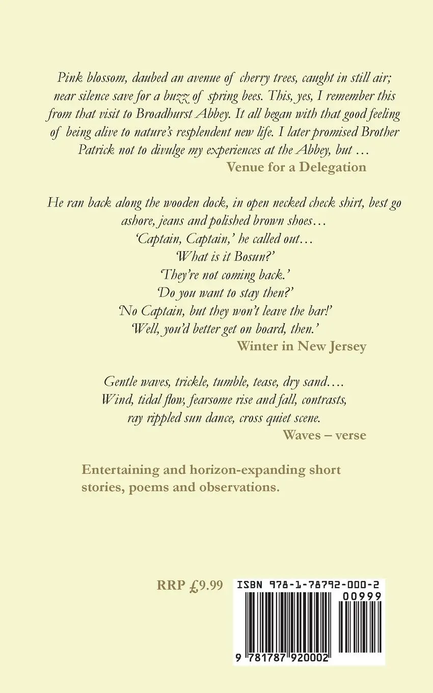 Rückseite: 9781787920002 | Short Story, Verse, Commentary | Colin H Coles | Taschenbuch | 2023