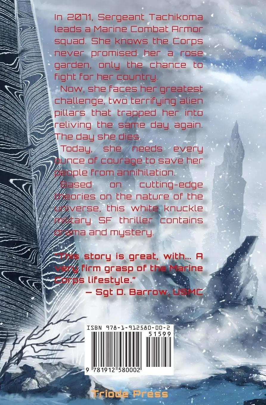 Rückseite: 9781912580002 | Bad Dog | Military Science Fiction Across A Holographic Multiverse