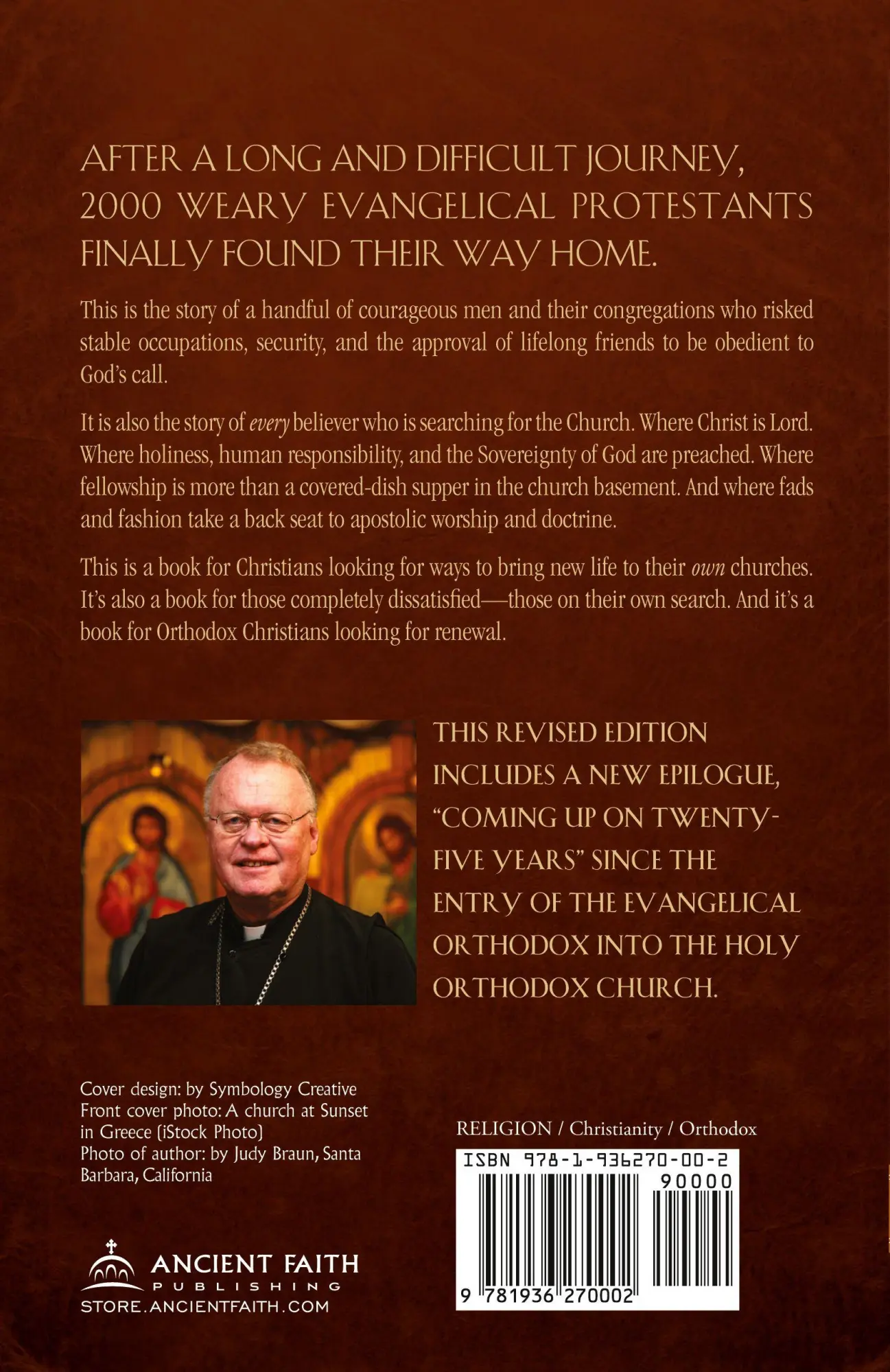 Rückseite: 9781936270002 | Becoming Orthodox | A Journey to the Ancient Christian Faith | Buch
