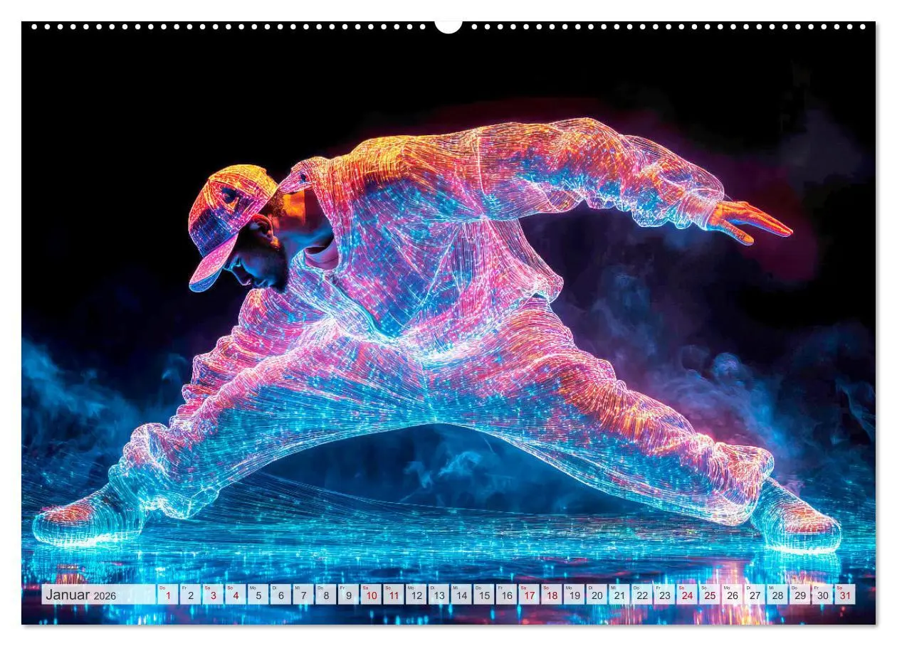 Bild: 9783457360002 | BREAKING Cooler Tanz und krasse Moves (Wandkalender 2026 DIN A2...