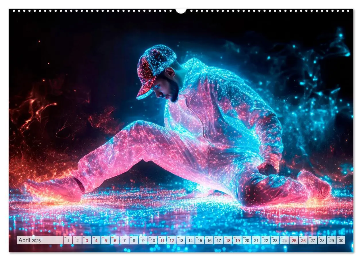 Bild: 9783457360002 | BREAKING Cooler Tanz und krasse Moves (Wandkalender 2026 DIN A2...