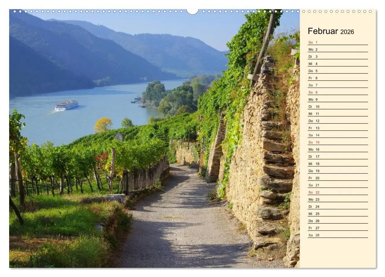 Bild: 9783457980002 | Die Wachau - Bezaubernde Orte an der Donau (Wandkalender 2026 DIN...