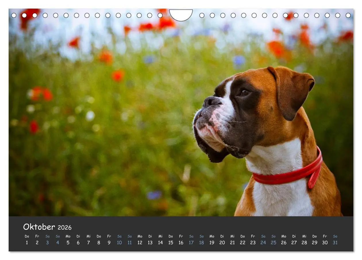 Bild: 9783516140002 | Wenn ich groß bin werd' ich Boxer (Wandkalender 2026 DIN A4 quer),...