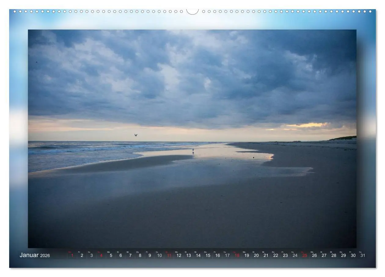 Bild: 9783516210002 | Baltrum - Ein Tag am Strand (hochwertiger Premium Wandkalender 2026...