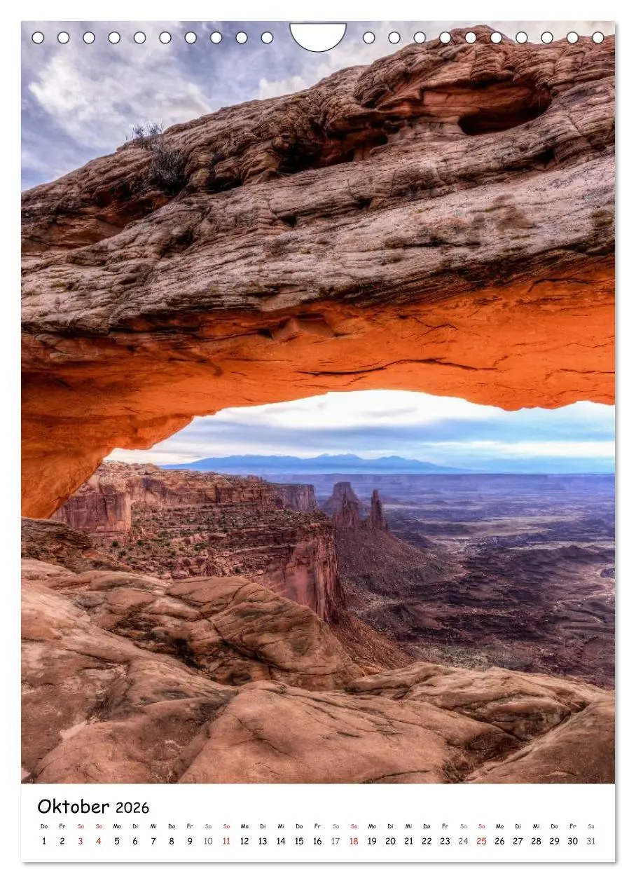 Bild: 9783516450002 | Eine Reise durch die Canyons der USA (Wandkalender 2026 DIN A4...