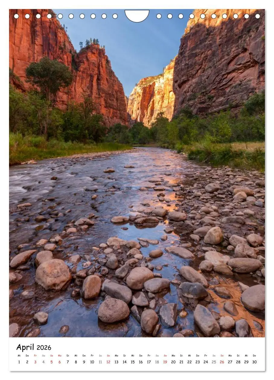 Bild: 9783516450002 | Eine Reise durch die Canyons der USA (Wandkalender 2026 DIN A4...