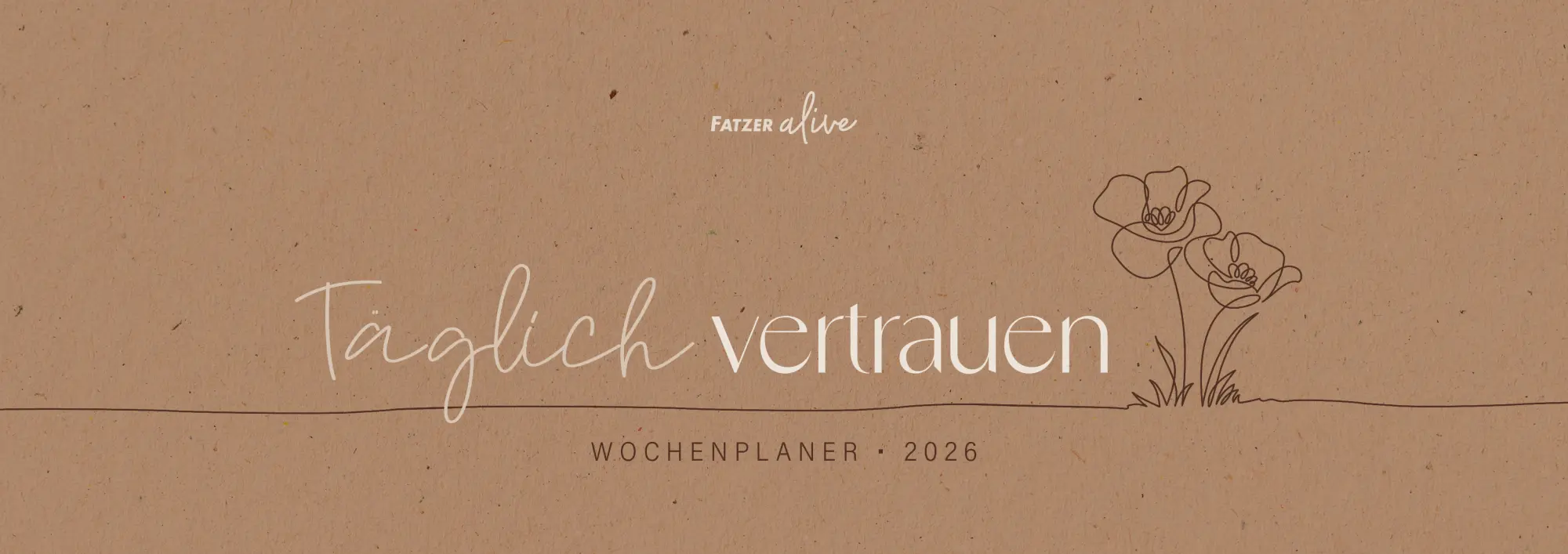 Cover: 9783690220002 | Täglich vertrauen 2026 - Wochenplaner | Sonstiges | Deutsch | 2026