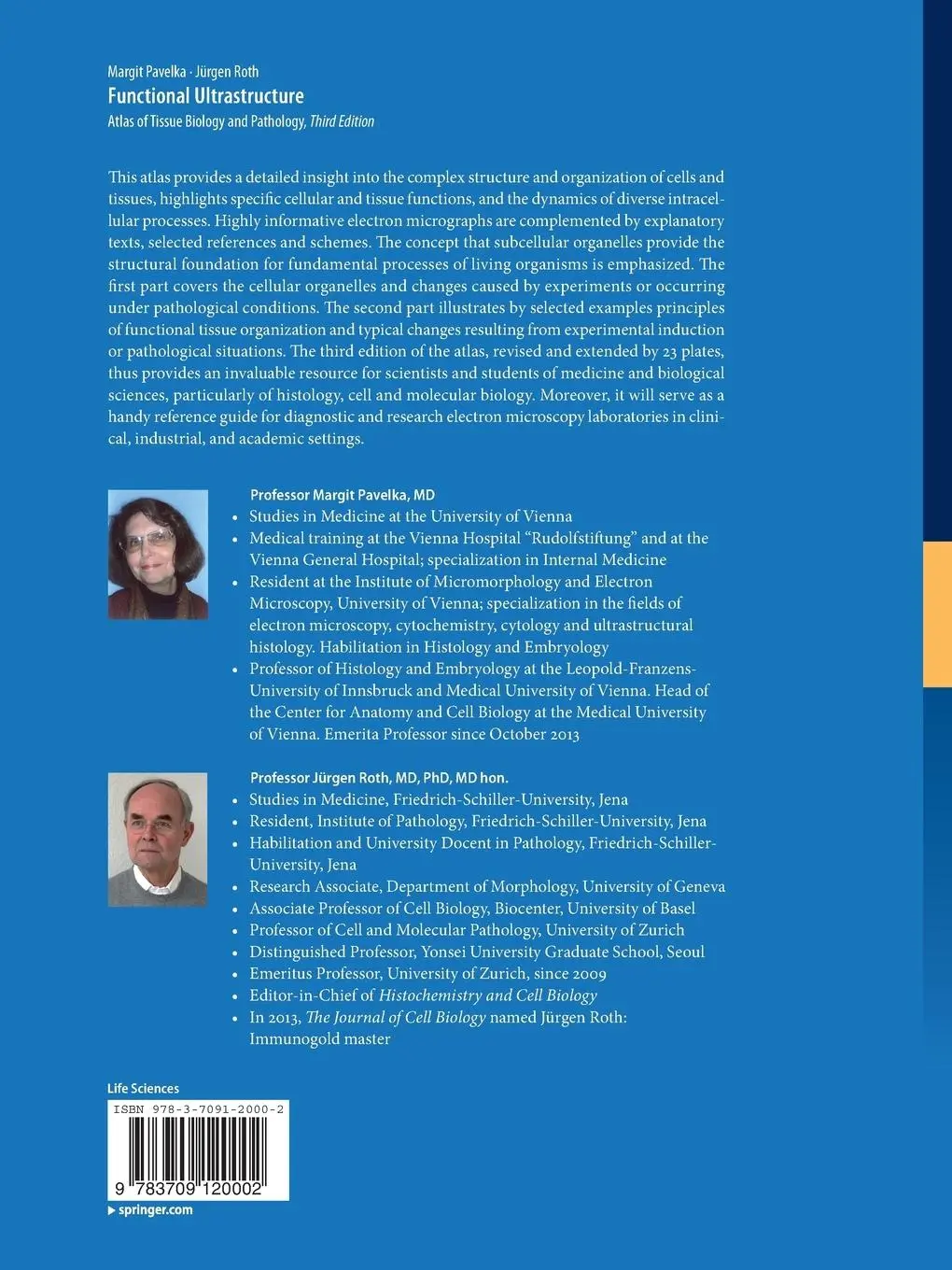 Rückseite: 9783709120002 | Functional Ultrastructure | Atlas of Tissue Biology and Pathology | xx