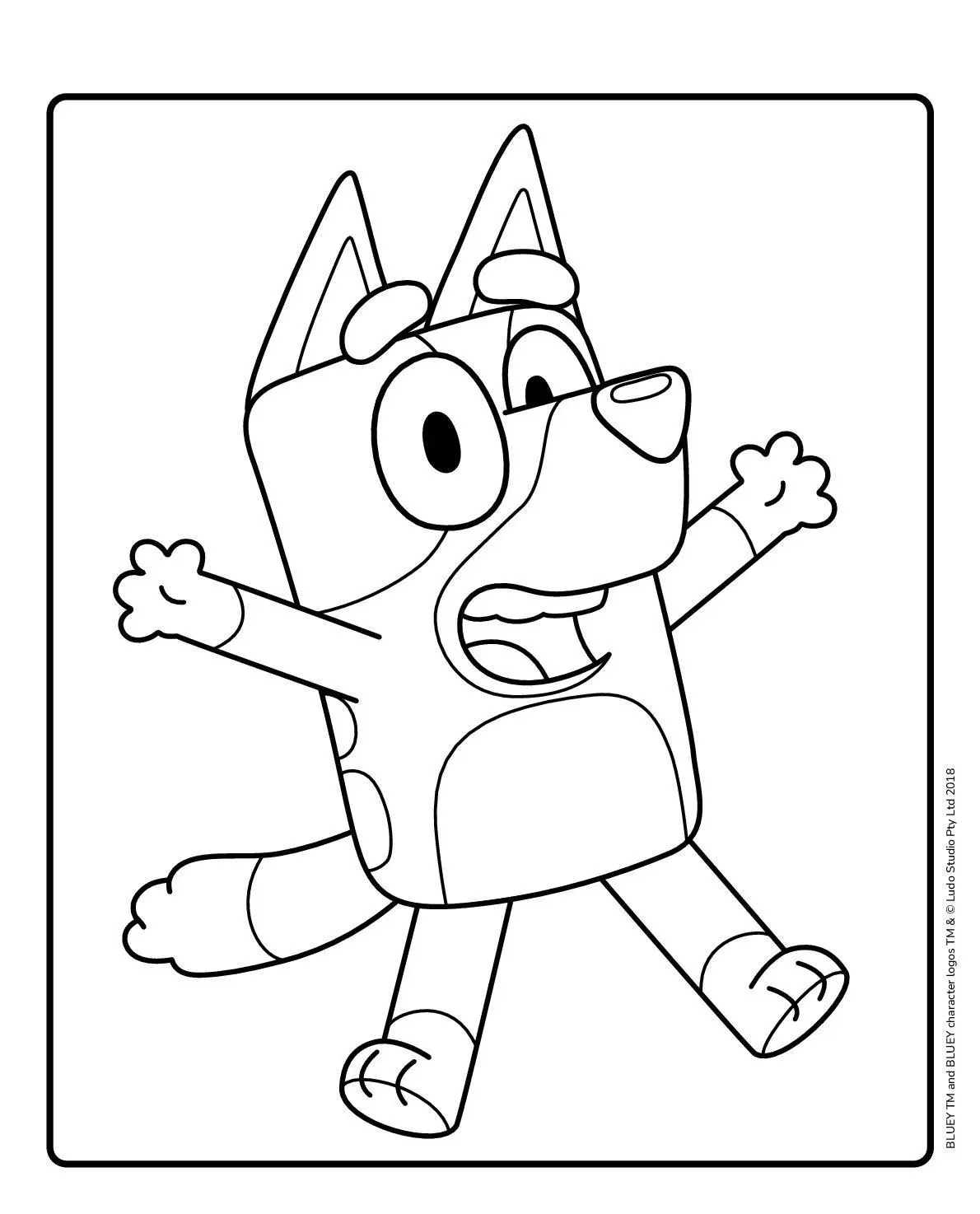 Bild: 9783849950002 | Bluey Mein Kritzel-Kratzel-Block | Schwager &amp; Steinlein Verlag | Buch