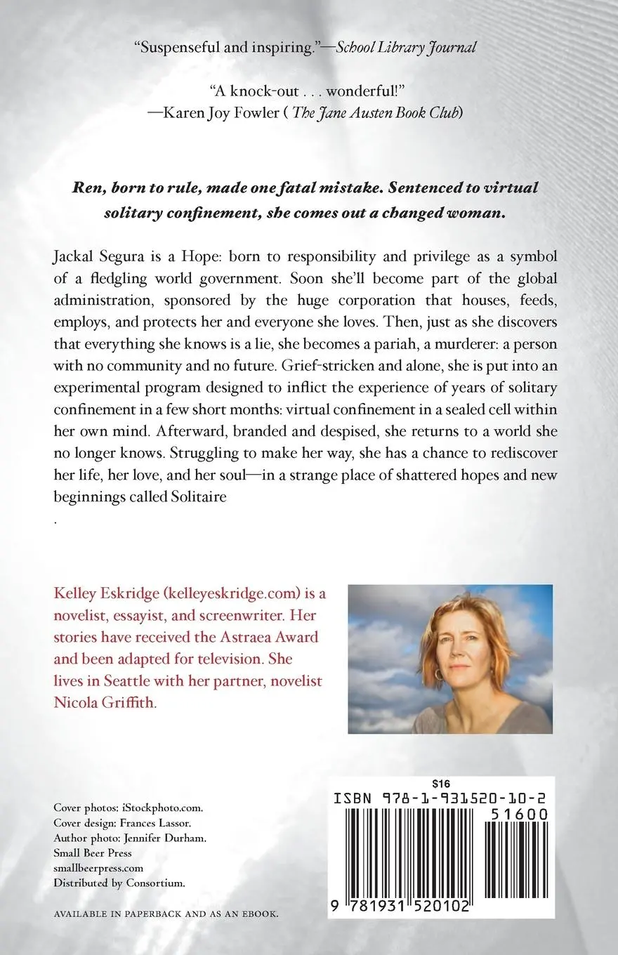 Rückseite: 9781931520102 | Solitaire | a novel | Kelley Eskridge | Taschenbuch | Englisch | 2011