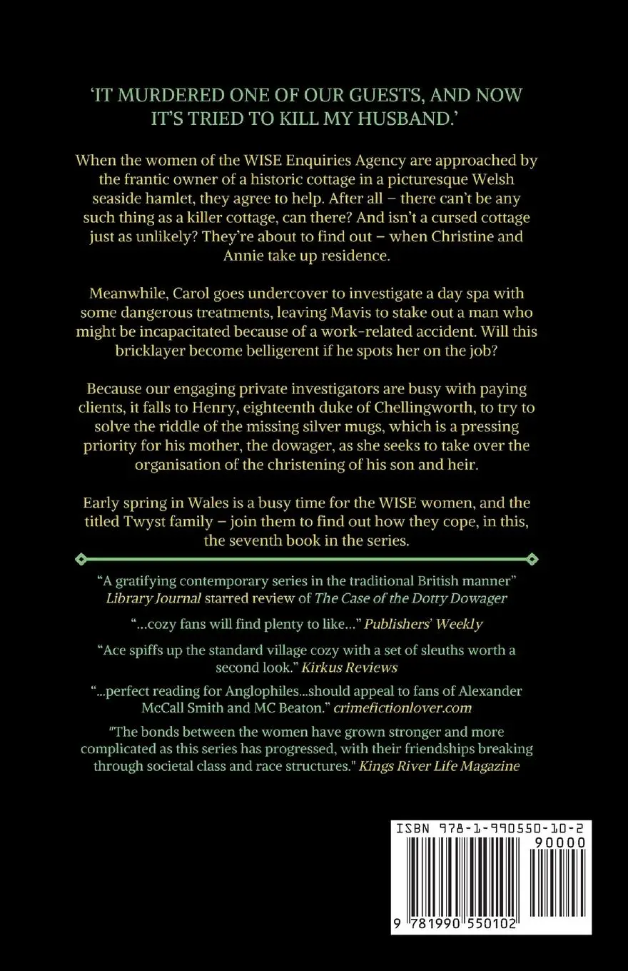 Rückseite: 9781990550102 | The Case of the Cursed Cottage | Cathy Ace | Taschenbuch | Englisch