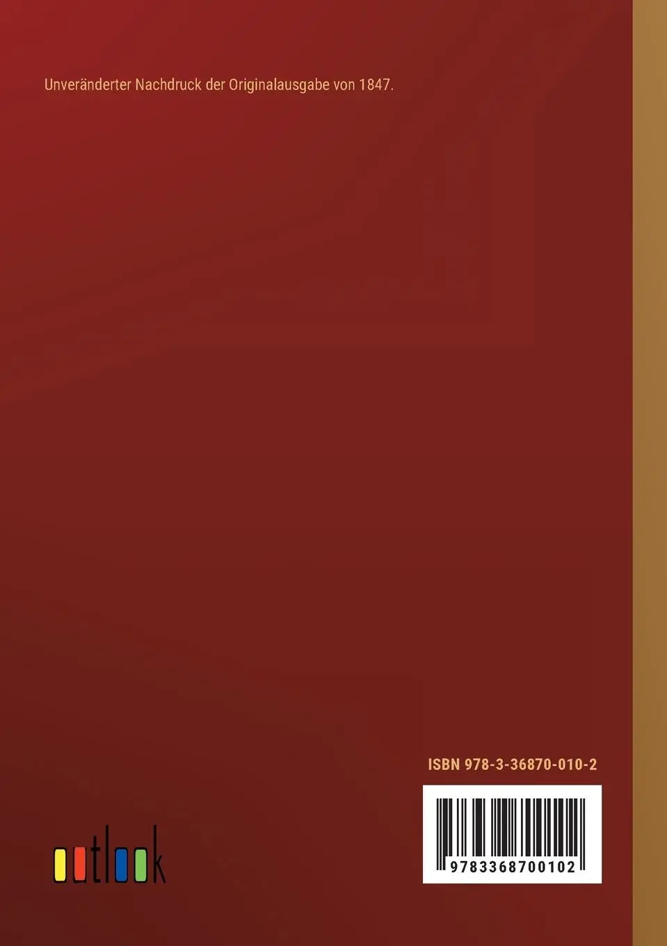 Rückseite: 9783368700102 | Lexicon der Luxemburger Umgangssprache | J. F. Gangler | Taschenbuch