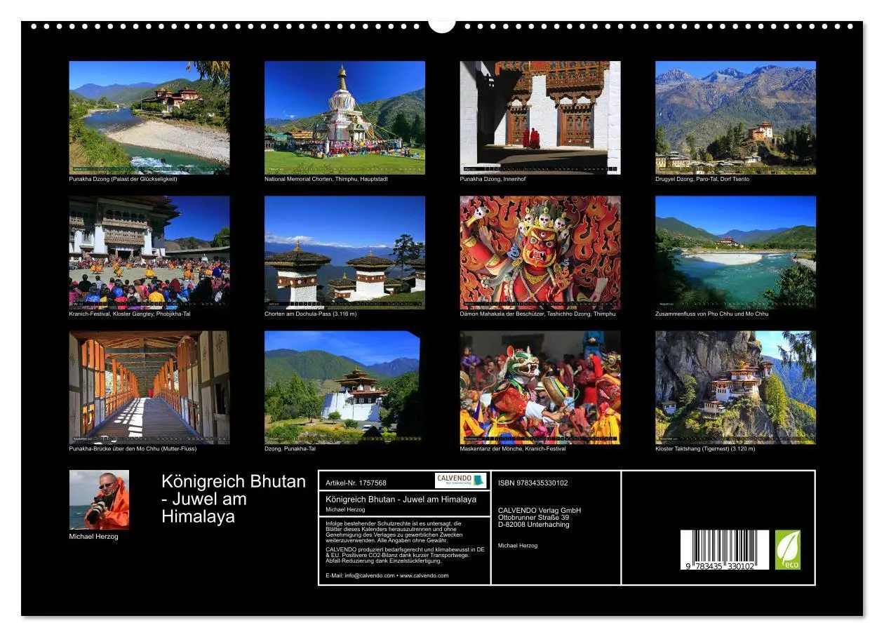 Bild: 9783435330102 | Königreich Bhutan - Juwel am Himalaya (hochwertiger Premium...