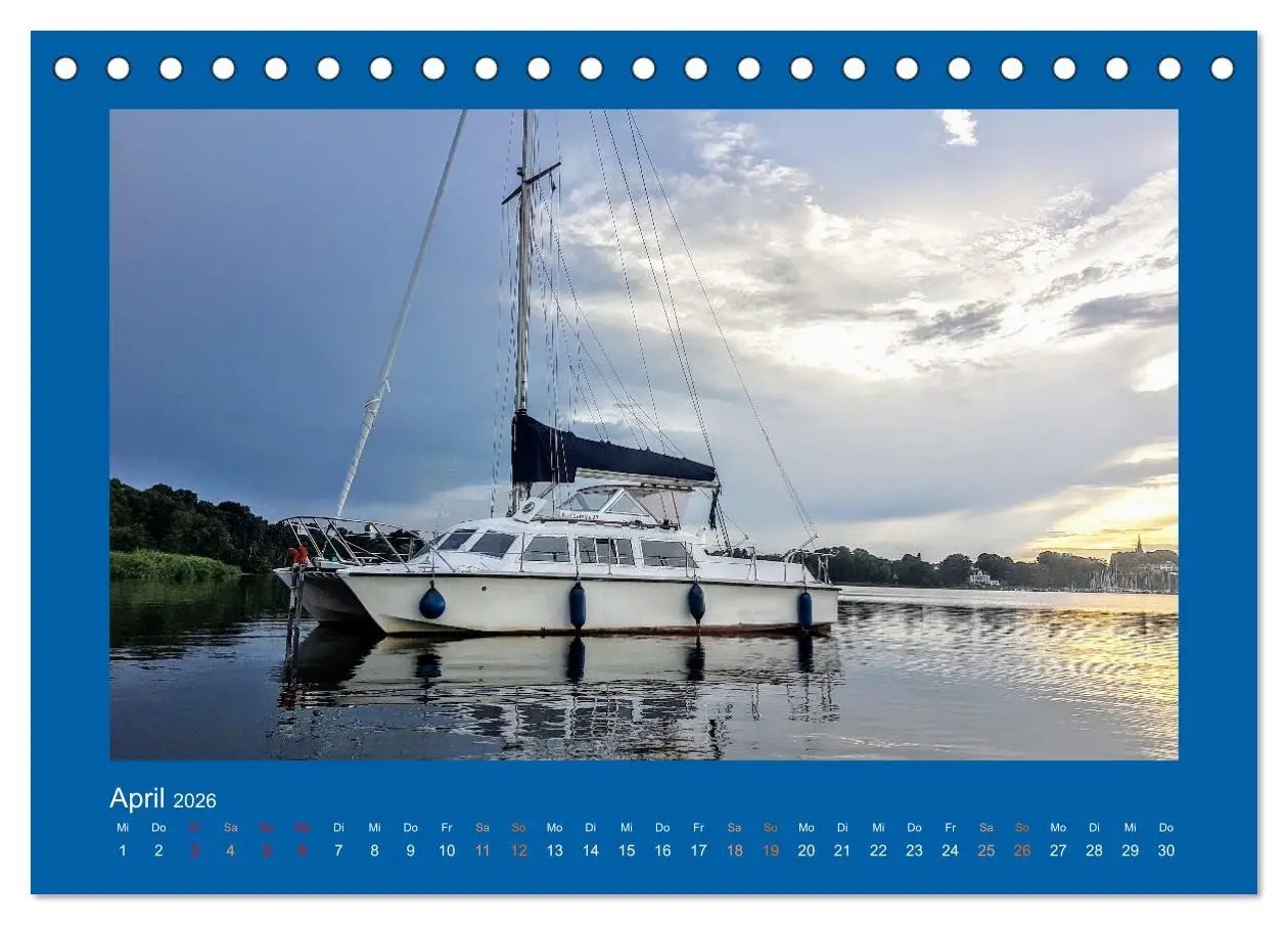 Bild: 9783457420102 | Katamaran Segeln - Mit Naos auf Tour (Tischkalender 2026 DIN A5...