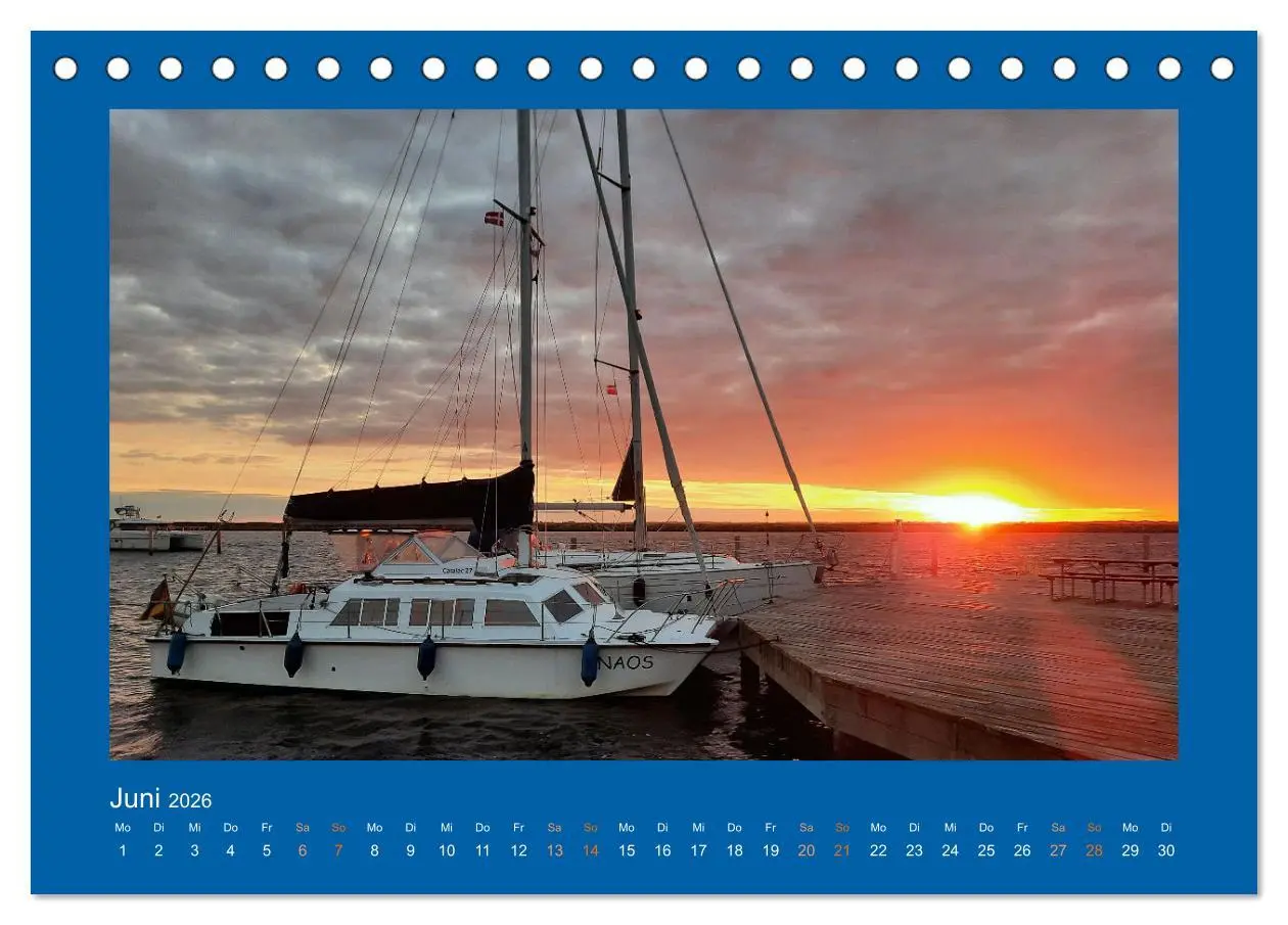 Bild: 9783457420102 | Katamaran Segeln - Mit Naos auf Tour (Tischkalender 2026 DIN A5...