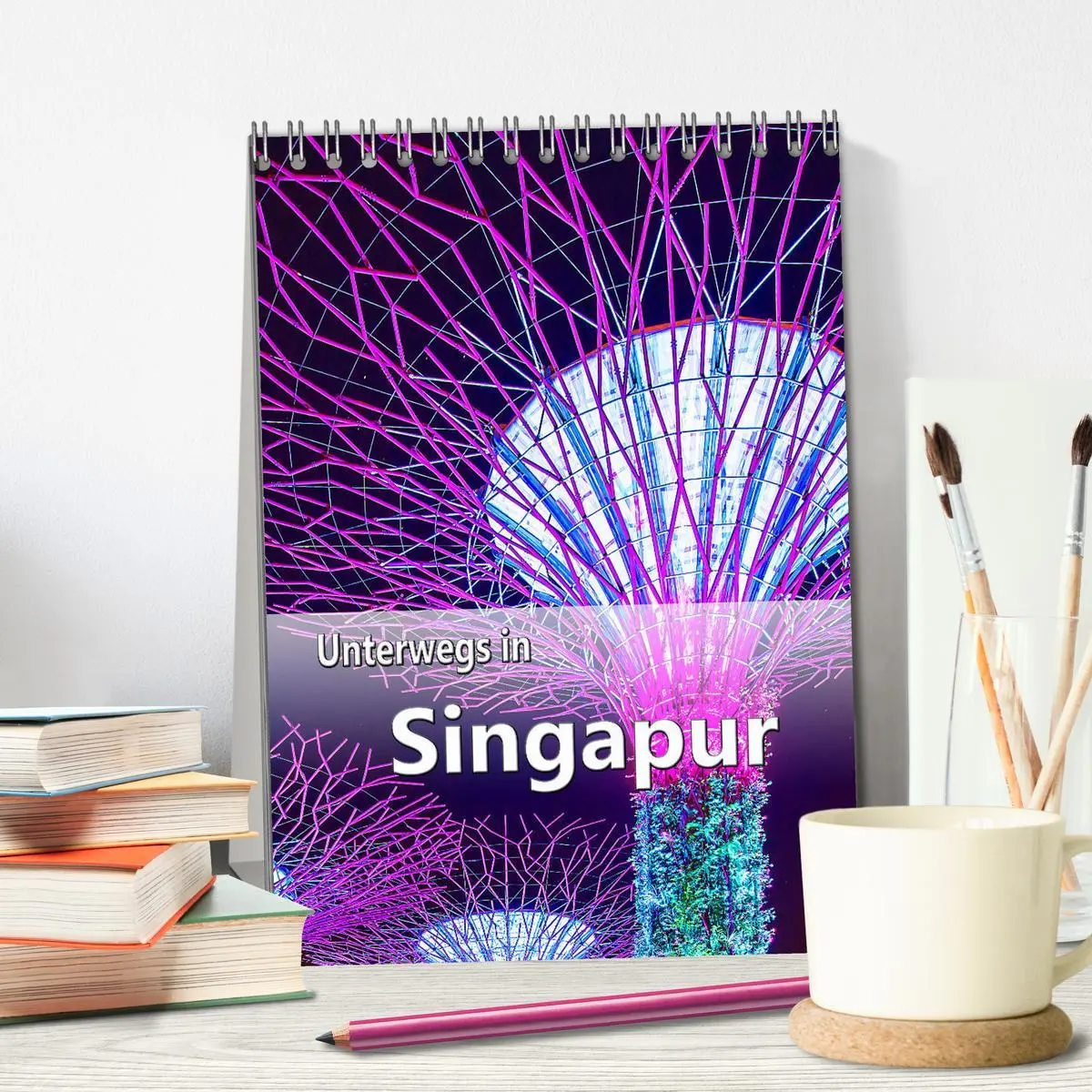 Bild: 9783516370102 | Unterwegs in Singapur (Tischkalender 2026 DIN A5 hoch), CALVENDO...