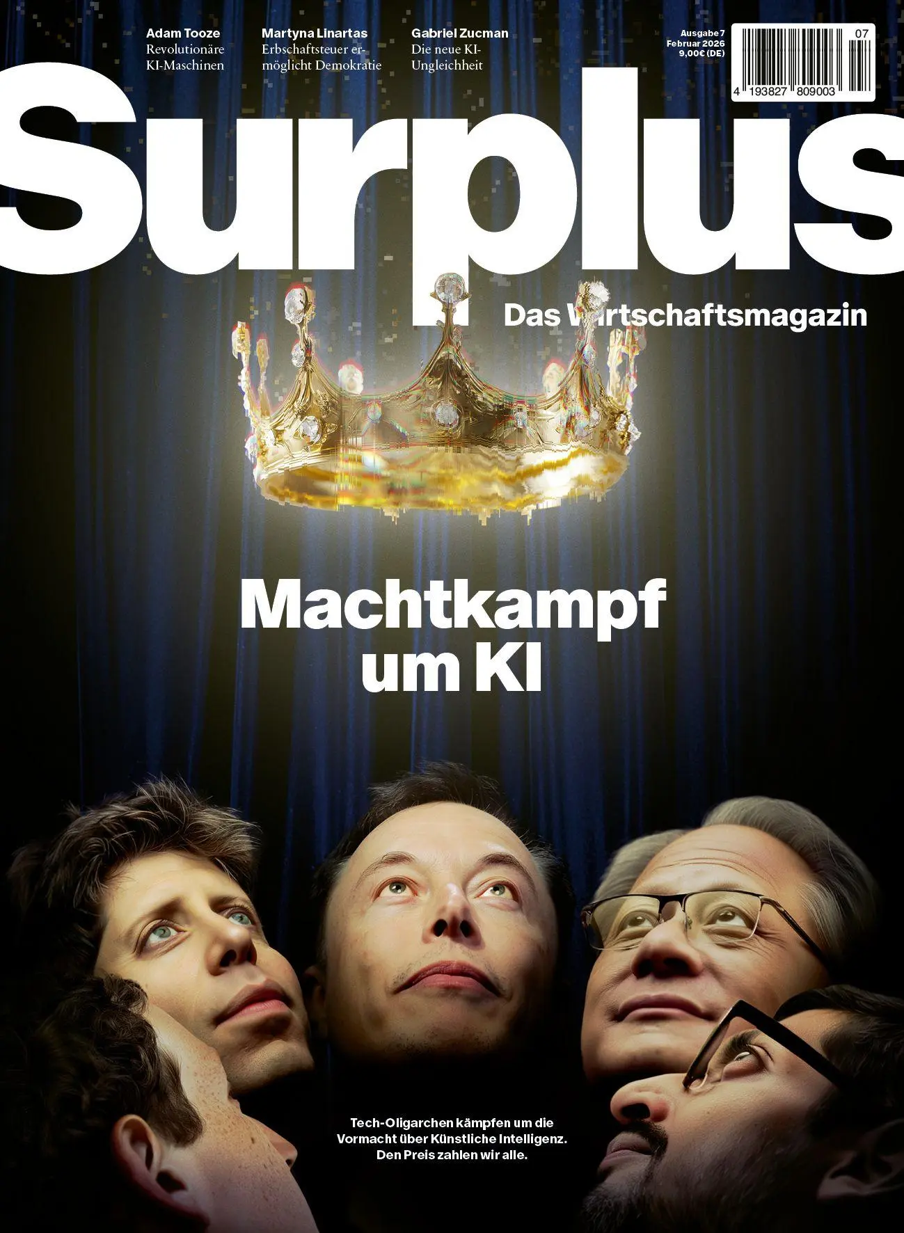 Cover: 9783691510102 | Machtkampf um KI | Thomas Piketty (u. a.) | Broschüre | 64 S. | 2026