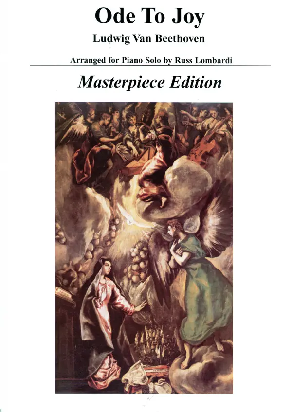 Cover: 635344010202 | Ode To Joy | Masterpiece Edition | Ludwig van Beethoven | Buch