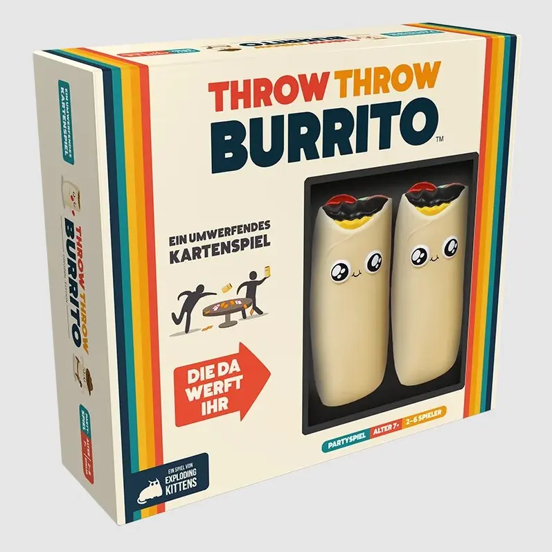 Cover: 810083040202 | Throw Throw Burrito | Matthew Inman Elan Lee | Spiel | Deutsch | 2026