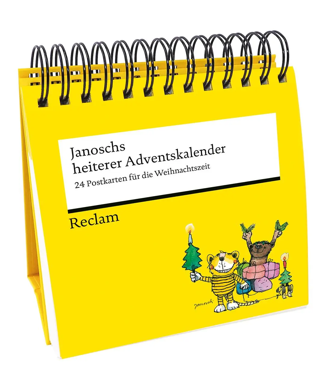 Cover: 4262461870202 | Janoschs heiterer Adventskalender. 24 Postkarten für die...