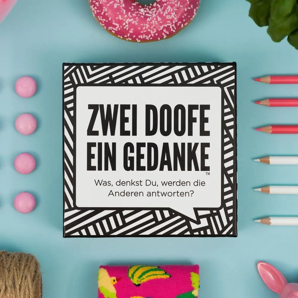 Bild: 7331672430202 | Zwei Doofe ein Gedanke | Was, denkst Du, werden die Anderen antworten?