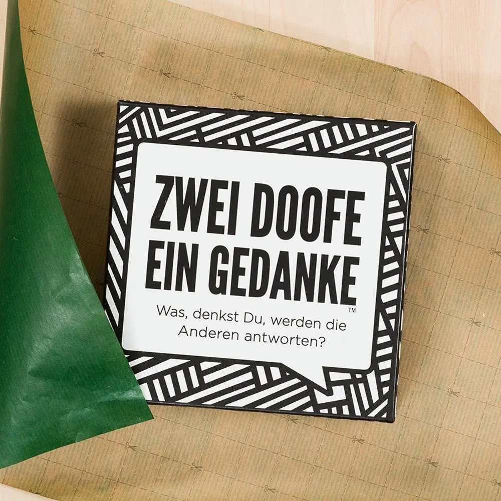 Bild: 7331672430202 | Zwei Doofe ein Gedanke | Was, denkst Du, werden die Anderen antworten?